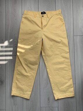 Stussy Yellow Carpenter Pants